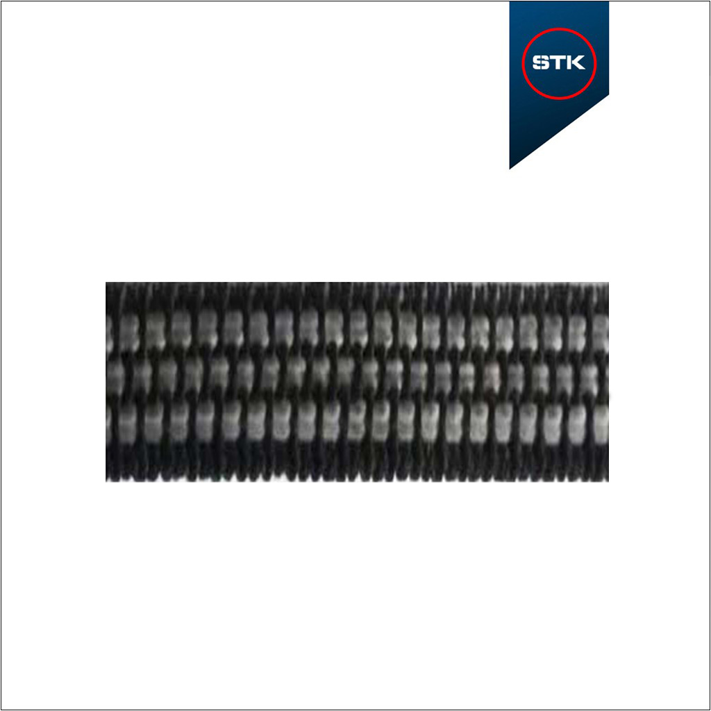 ELÁSTICO STK 170 114 06MM PRETO / BORRACHA PRETA