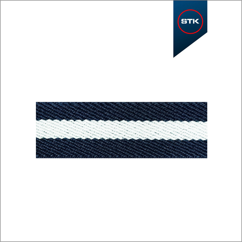 ELÁSTICO STK DIAGONAL 20MM  1716 / BCO / 1716