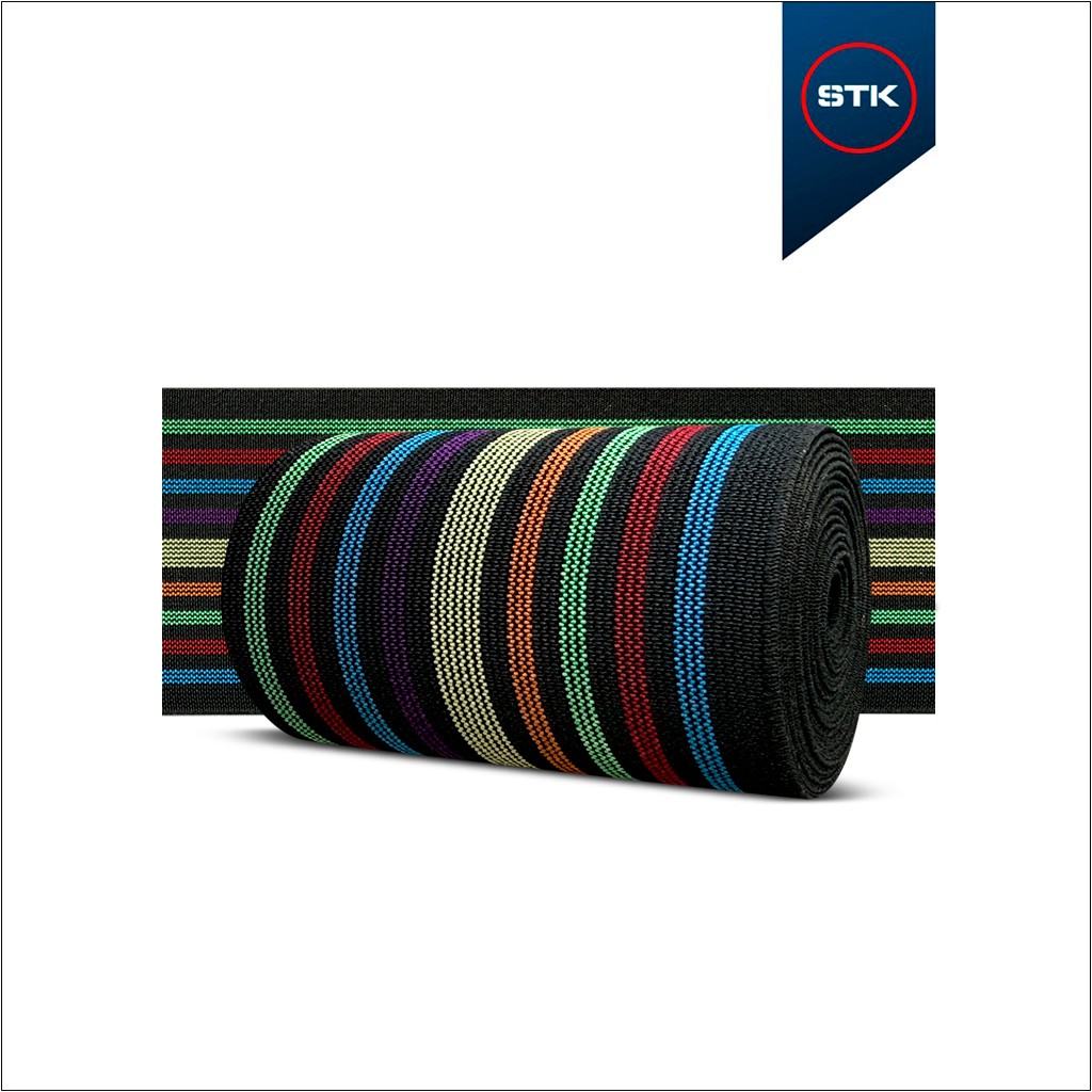 EL&Aacute;STICO STK 80MM PRETO / 6695 / 1710 / 1727