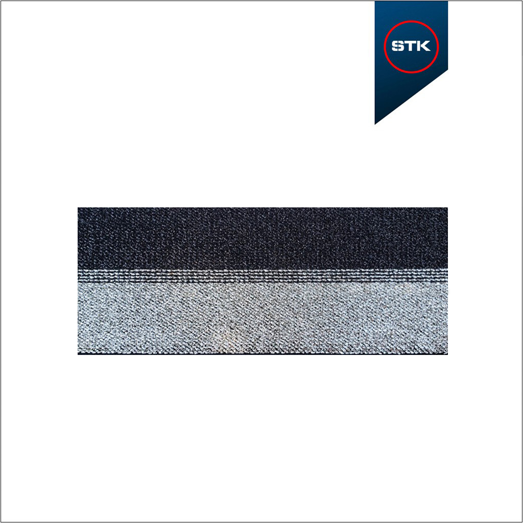 ELÁSTICO STK DIAGONAL  60MM PRETO / LUREX PRATA