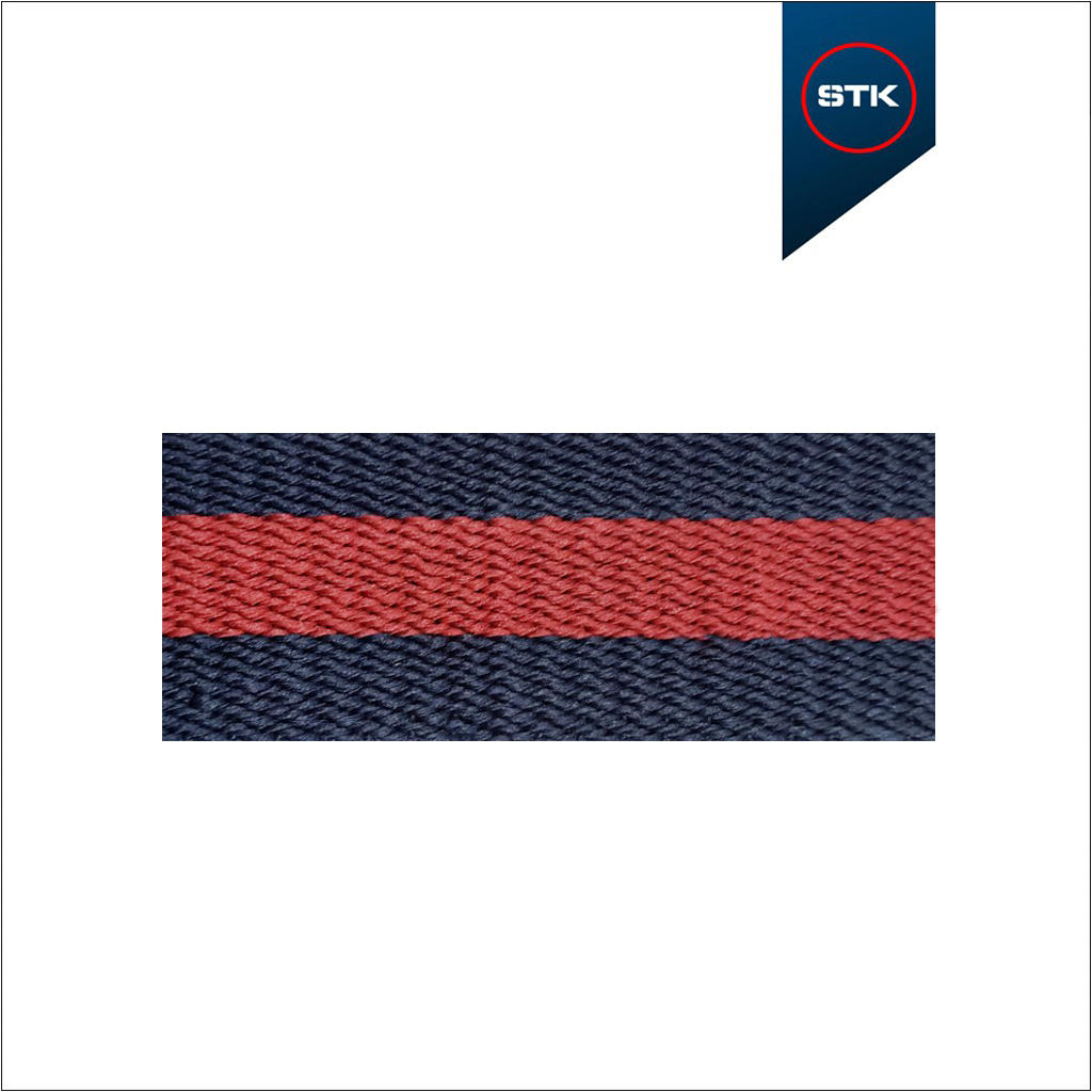 ELÁSTICO STK 165 40MM ANTRACITO / VERMELHO265 / ANTRACITO 