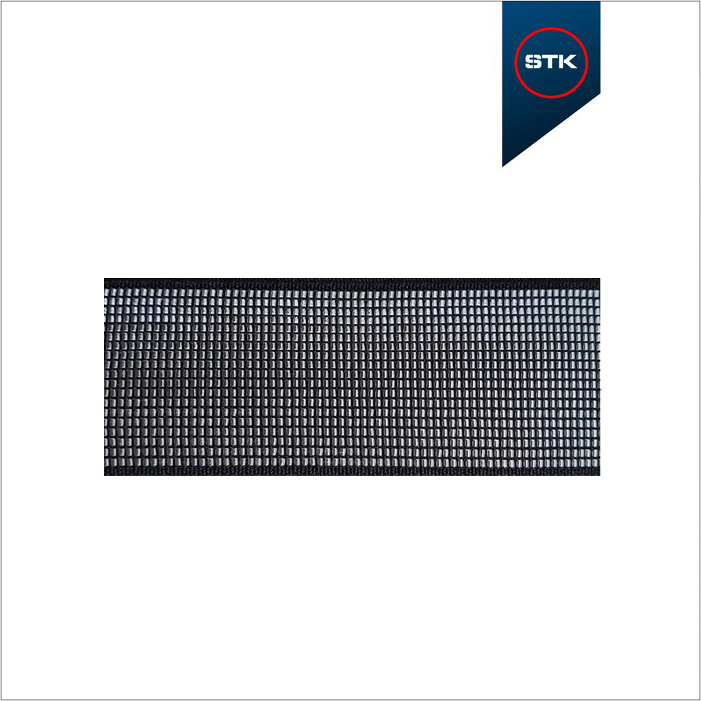 ELÁSTICO STK 938 METALIZADO 30MM PRETO / METAL PRATA