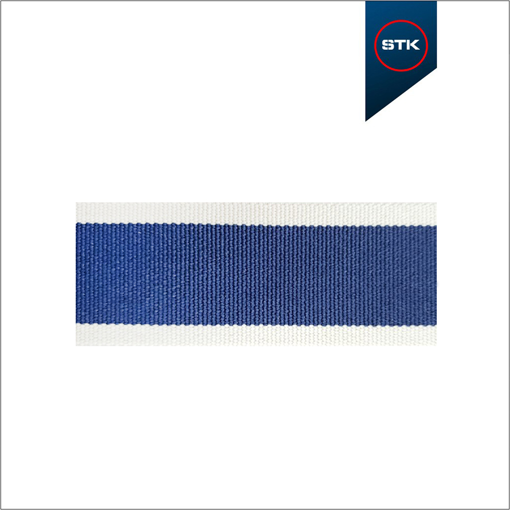 ELÁSTICO STK 592 EXPORTAÇÃO 4X1 30MM PALHA / MARINHO / PALHA