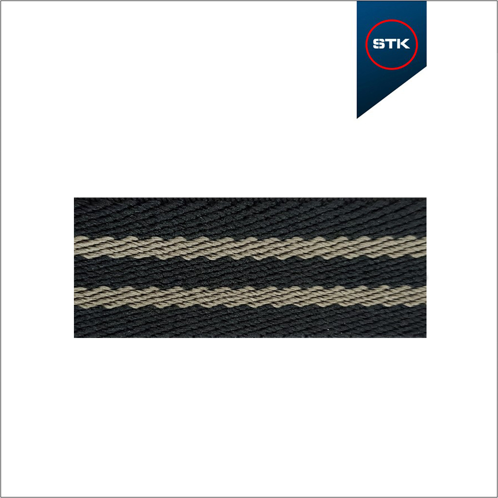 ELÁSTICO STK 165 40MM PRETO  / CAFEZAL / PRETO / CAFEZAL / PRETO
