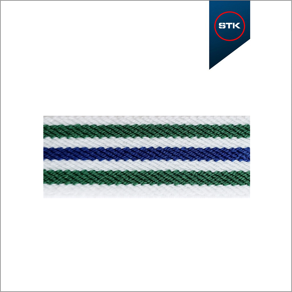 ELÁSTICO STK DIAGONAL 20MM BCO / BAND / BCO / AZULSTK / BCO,,,