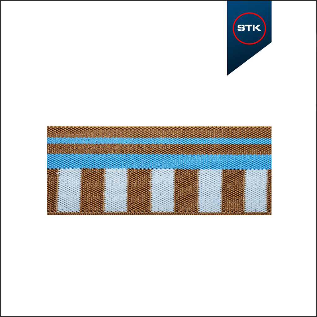 ELÁSTICO STK 001 LONDRES 40MM PAPELÃO / AZUL BB / AZUL 1717 / PAPELAO / 1717 / PAPELÃO