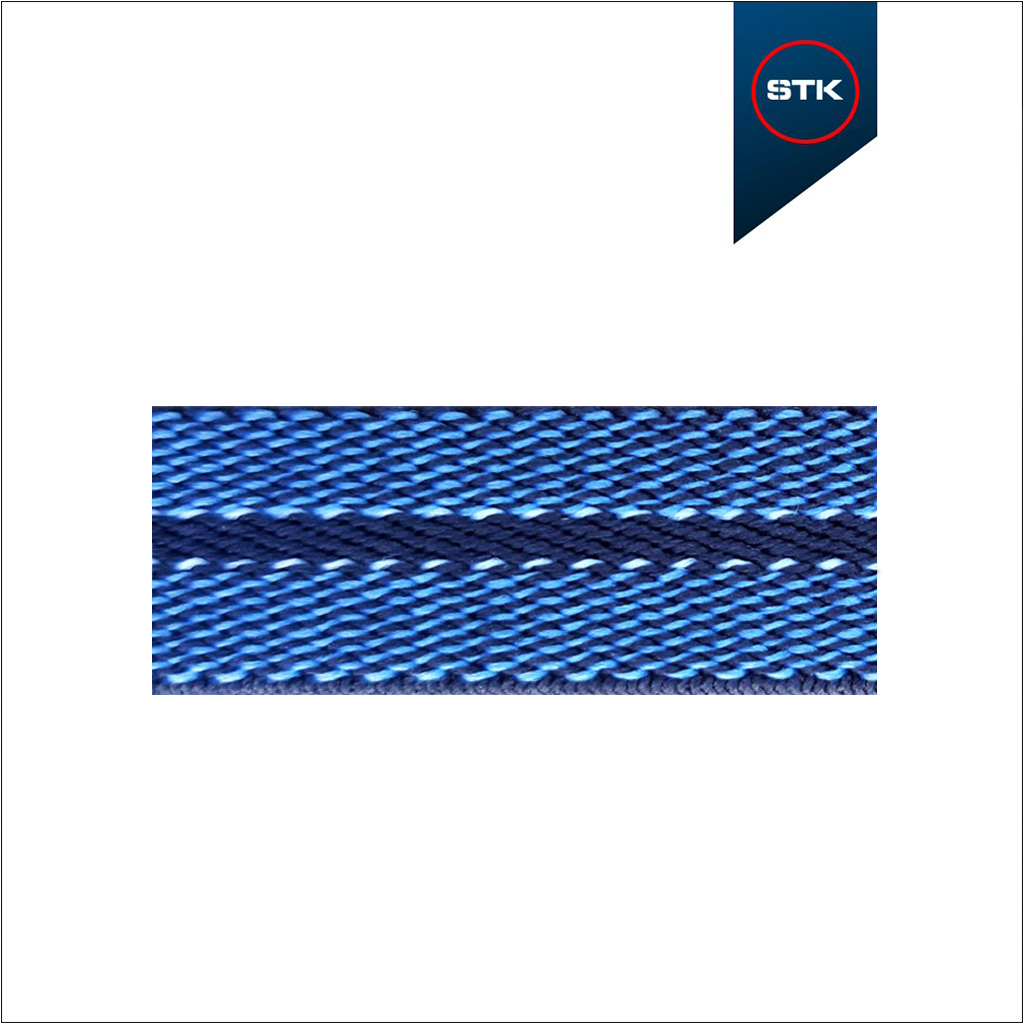 ELÁSTICO STK DIAGONAL 20MM ANTRA / TORTU / BRANCO