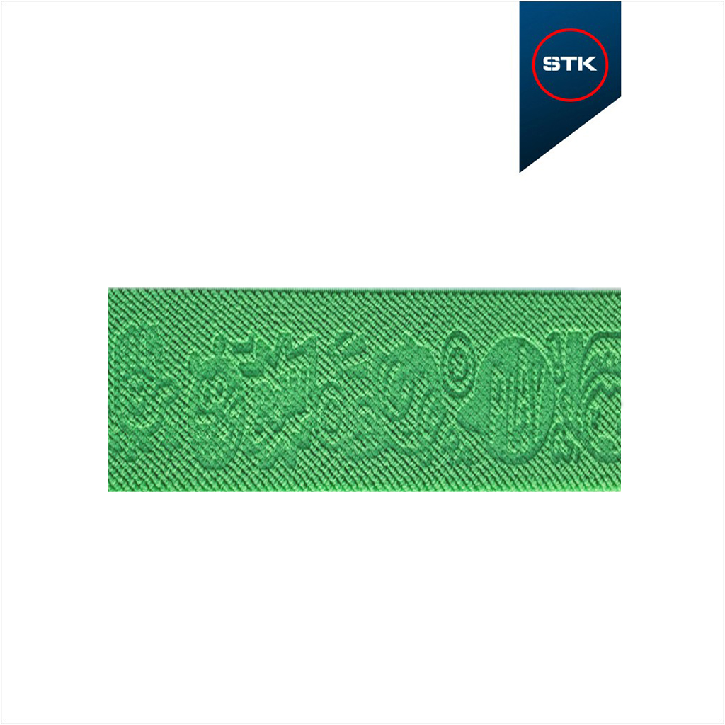ELÁSTICO STK DIAGONAL TERMO 30MM VERDE VIENA(PLAY) ESP 1CM