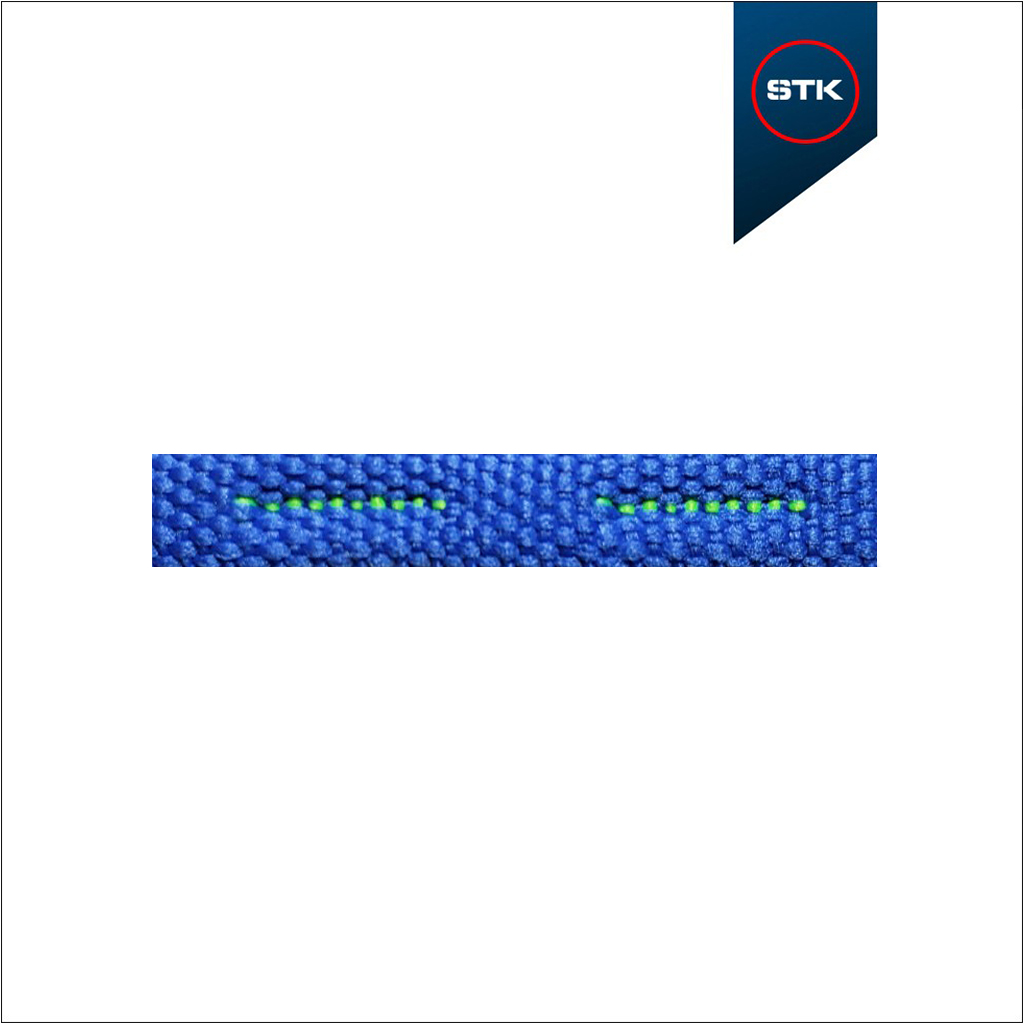 ATACADOR STK GRAMPO 06MM 80CM AZUL 1727 / VERDE LIMÃO