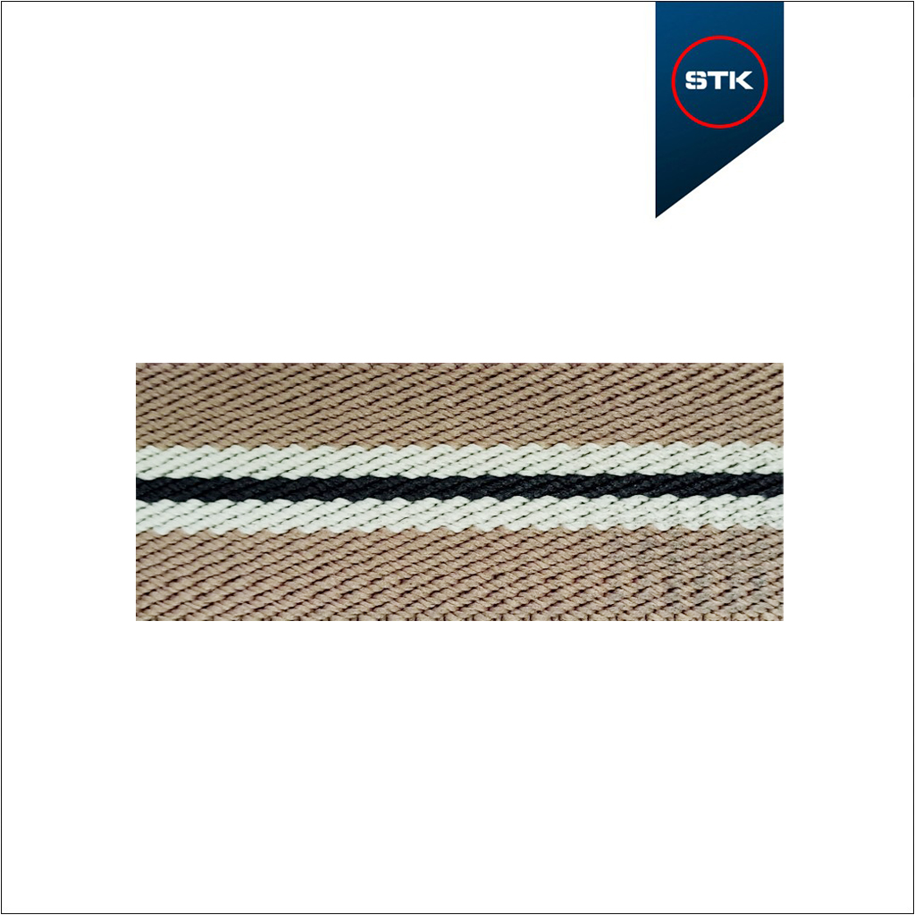 ELÁSTICO STK 165 40MM CAQUI / MARFIM / PRETO / MARF...