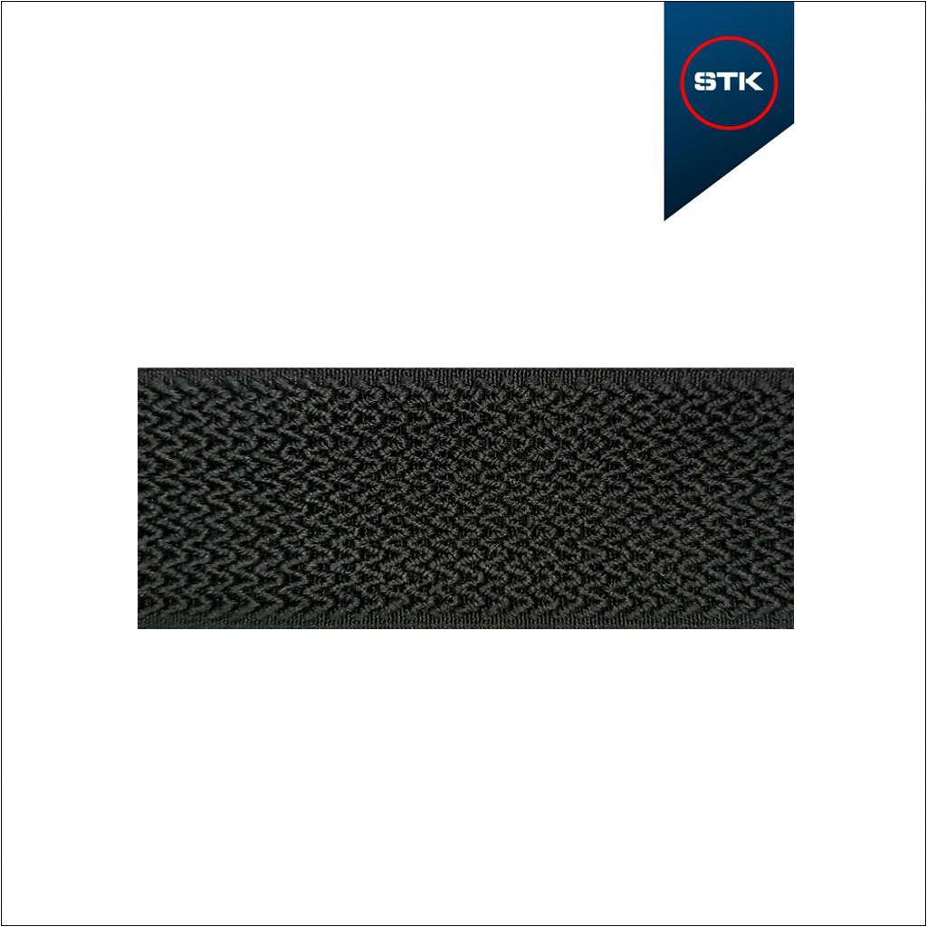 ELÁSTICO STK 145 CHAPEU 40MM PRETO