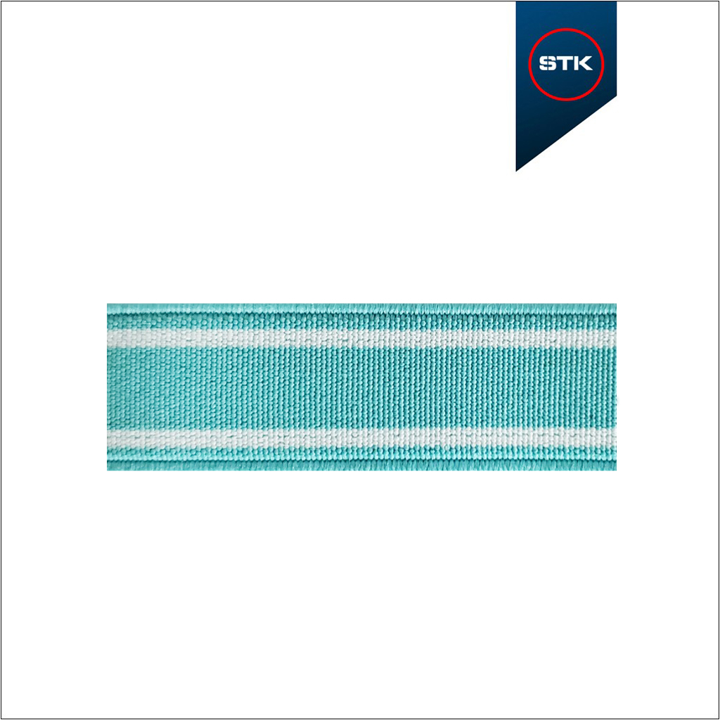 ELÁSTICO STK 168 001 20MM AZUL 1729 / BRANCO