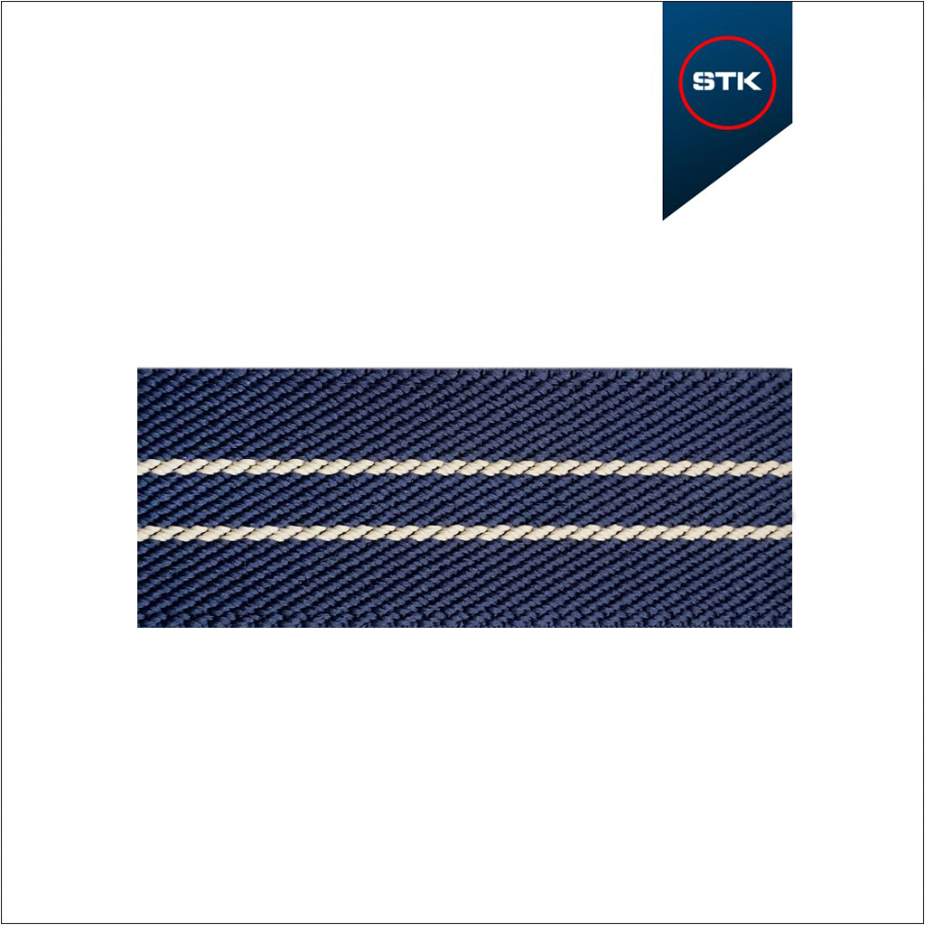 ELÁSTICO STK 1660 EURO 40MM MARINHO / PALHA