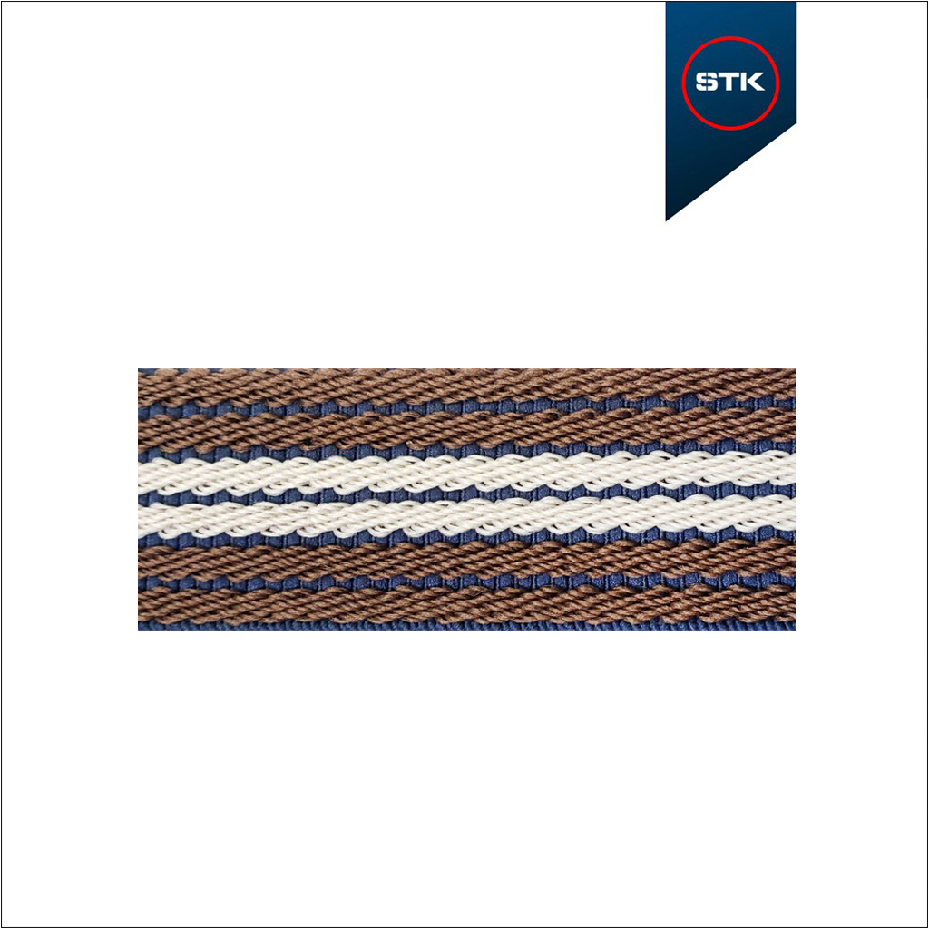 ELÁSTICO STK 1782 40MM MARINHO / BARROCO / PARDO