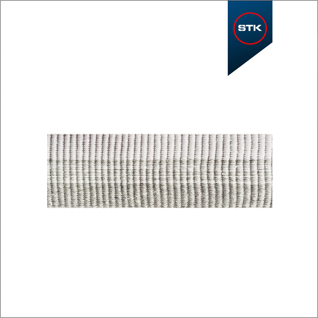 ELÁSTICO STK 1825 50MM BRANCO/CINZA MESCLA CLARO/CINZA 1720