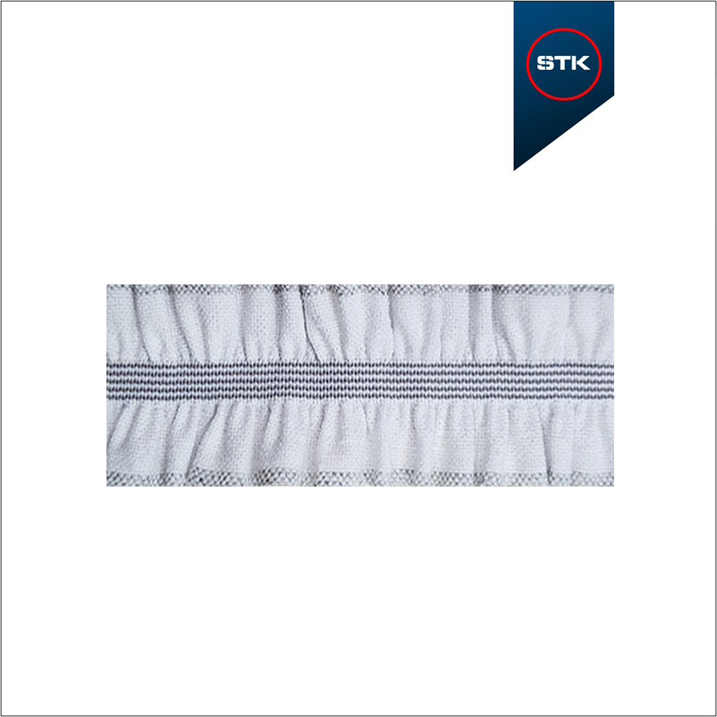 ELÁSTICO STK 1826 ALG/POL 40MM BRANCO / CINZA MESCLA 30 / CINZA 1720