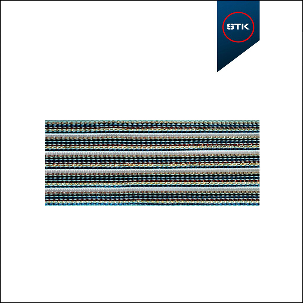 ELÁSTICO STK 1081 SAMURY MET 50MM AZUL 1729 / METAL PRATA / PRETO / AZ / VERM / LIGHT / AZ