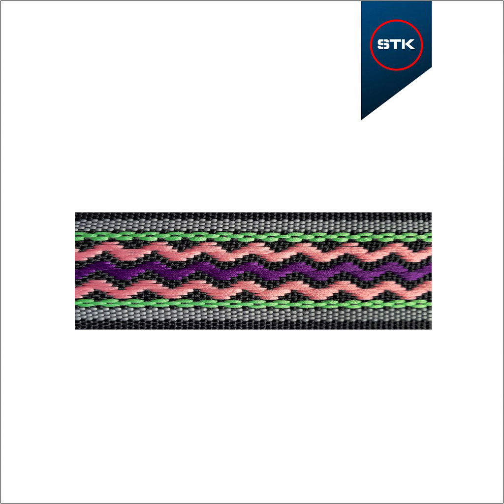 FITA STK 1888 38MM PRETO / 1721 / VIENA / GOIABA