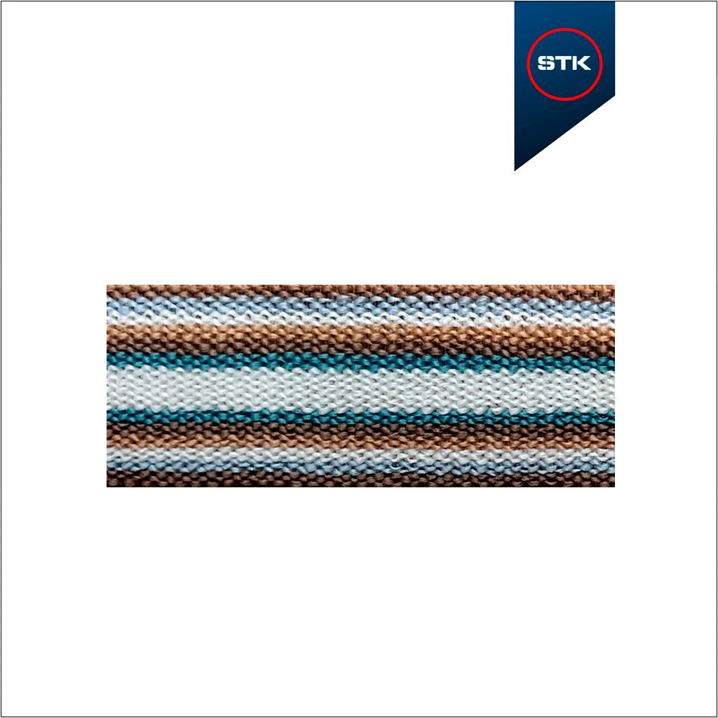 ELÁSTICO STK SOFT DUPLA FACE 30MM LACA /  NUVEM /  CREME /  CONGADA /  LACA /  AZUL TRINITY
