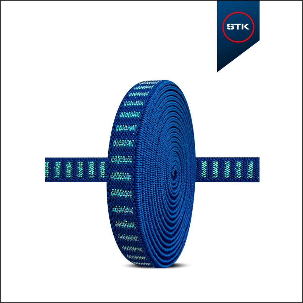 EL&Aacute;STICO STK 1087 10MM AZUL STICK / LUREX IRIE