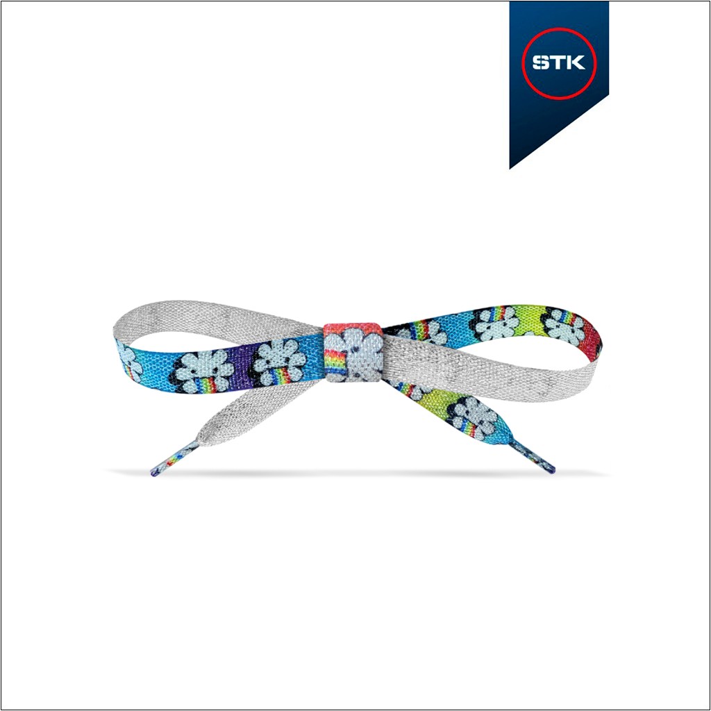ATACADOR STK TL1 SUBLY 12MM 80CM CINZA 1720 / LUREX PRATA (MARGARIDA)-1179 -1LADO