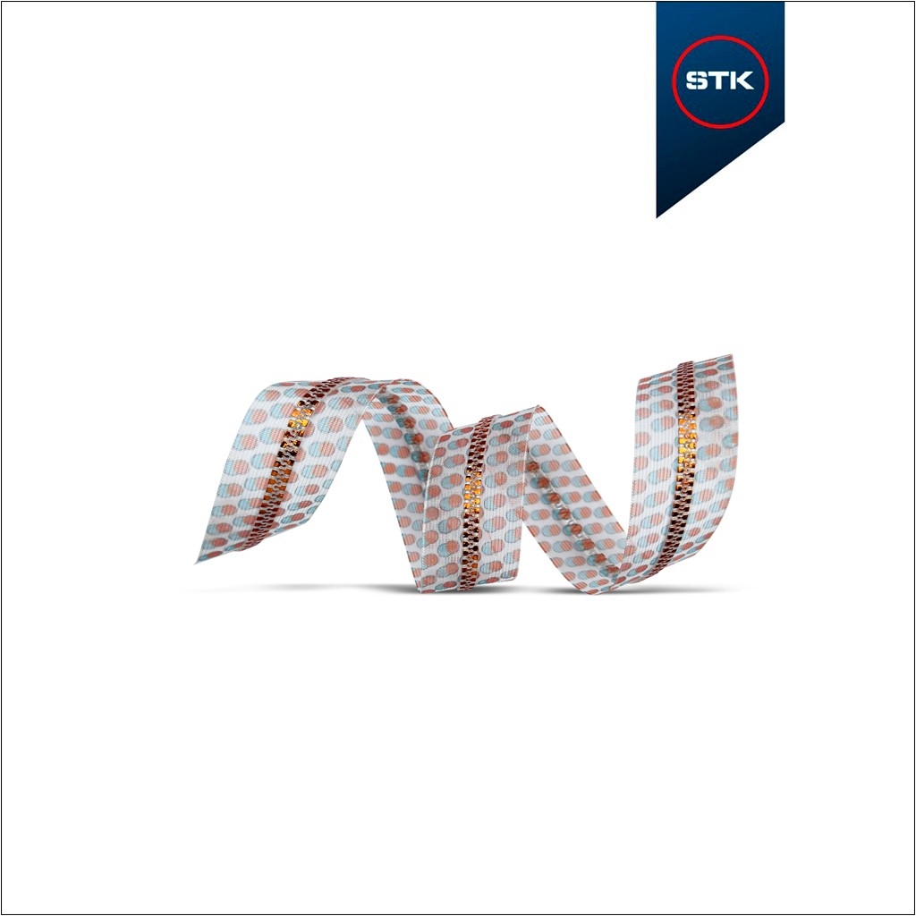 Z&Iacute;PER STK 5,0 DIG VISL.TRANSPARENTE LARANJA (POA)