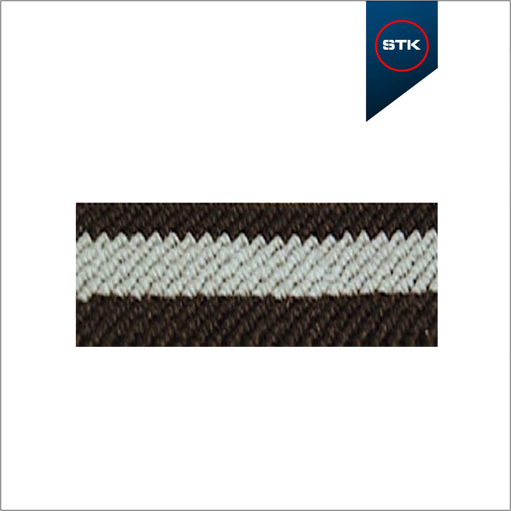 ELÁSTICO STK 147 DIAGONAL SLIN 10MM CAFE1723 / MARFIM